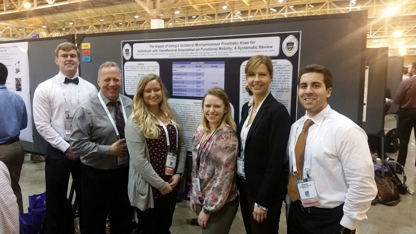 Article Image - Physical Therapy Students and Faculty Present Research at National Conference